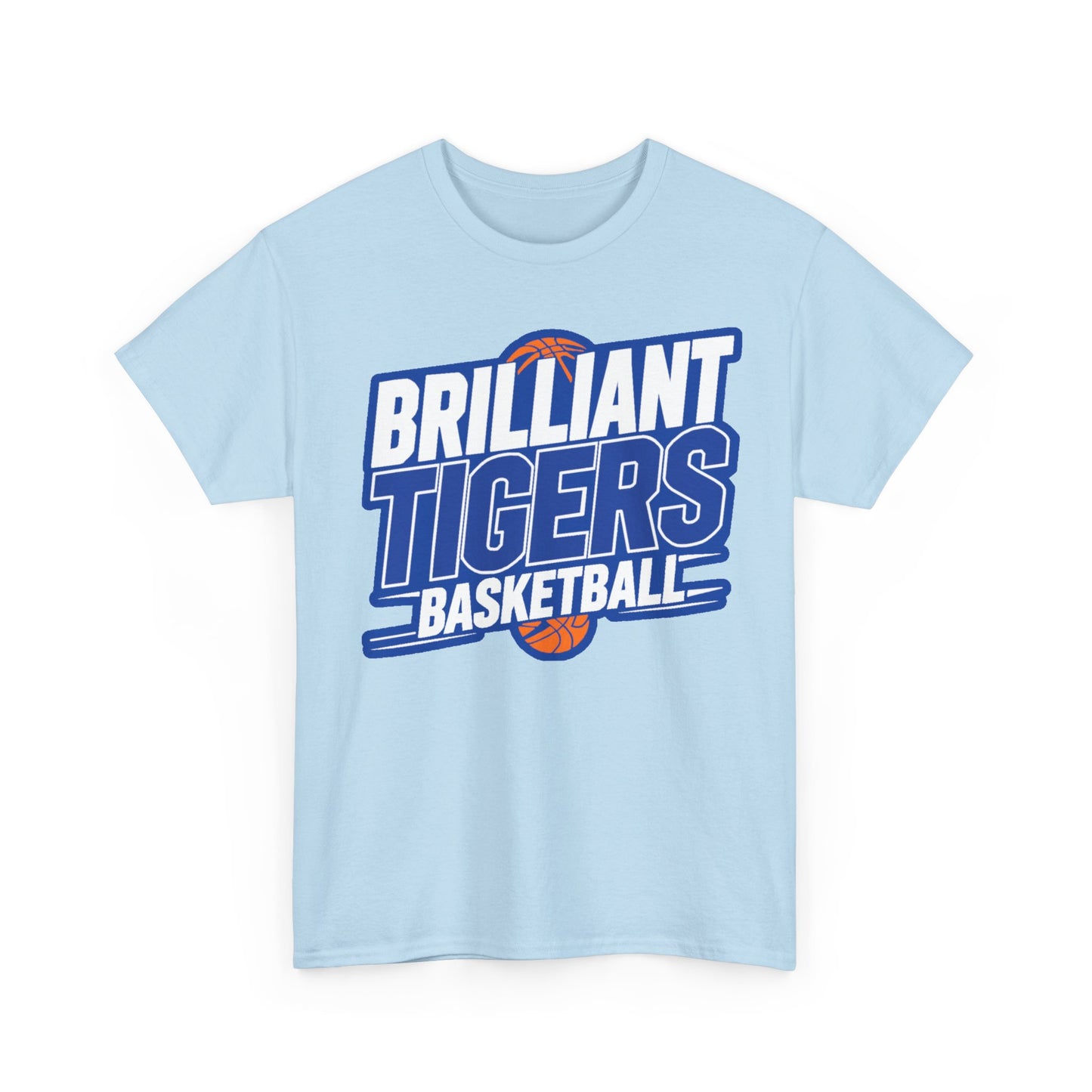 Adult Tee \ Brilliant Tigers Basketball \ BTBK1