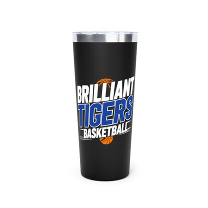 22oz Copper Insulated Tumbler \ Brilliant Tigers Basketball \ BTBK1
