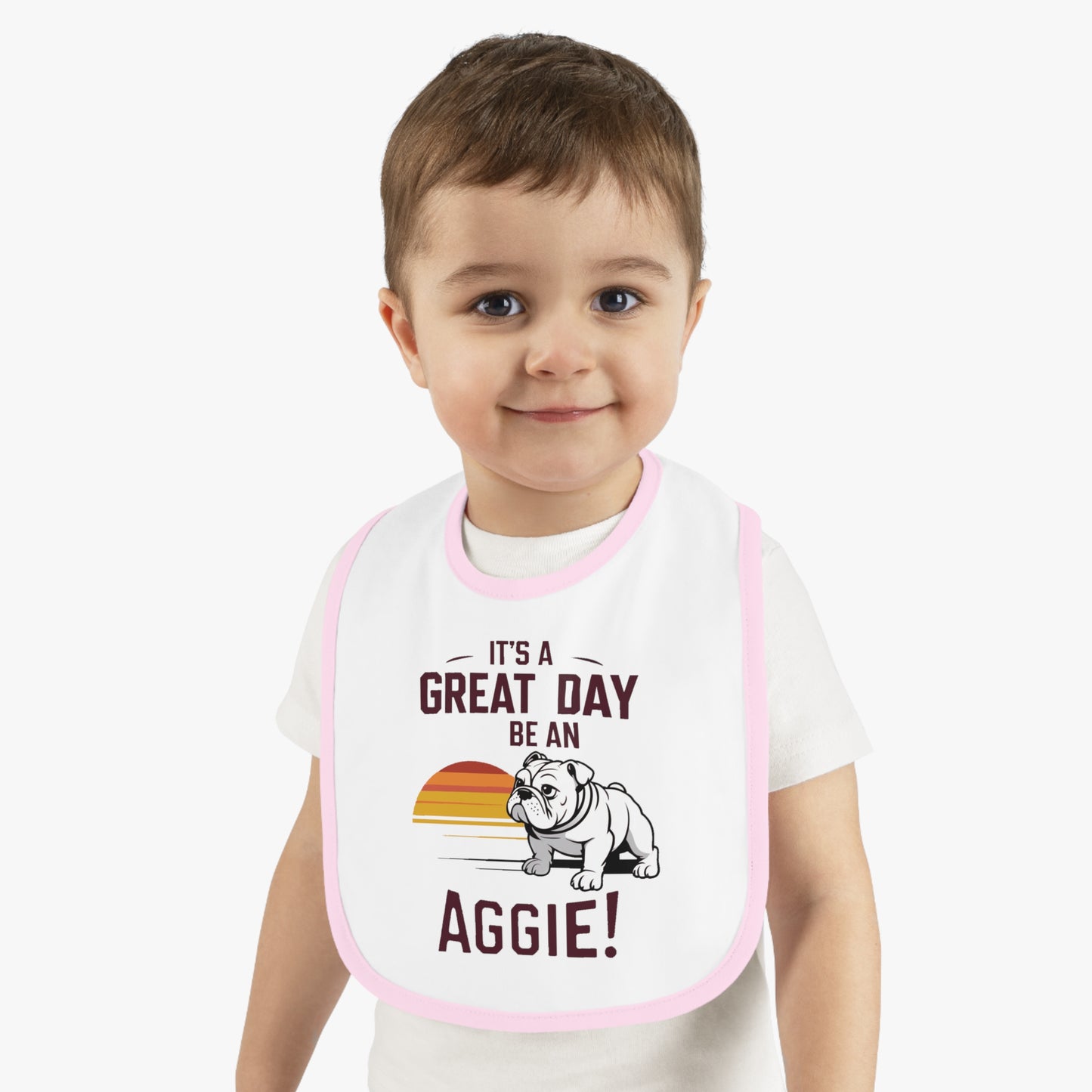 Baby Bib \ It's a Great Day to be an Aggie! \ GDA3