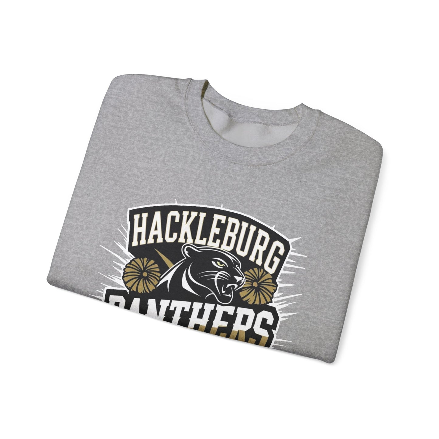 Adult Crewneck Sweatshirt \ Hackleburg Panthers Cheer \ HPC1