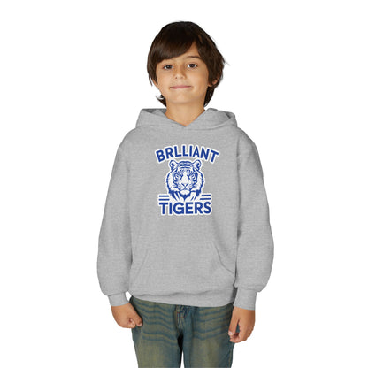 Youth Hooded Sweatshirt \ Brilliant Tigers \ BT1