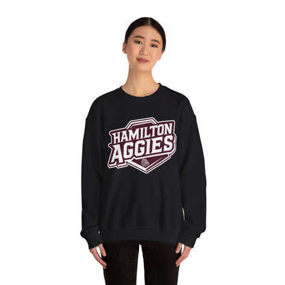 Adult Crewneck Sweatshirt \ Hamilton Aggies \ HA1