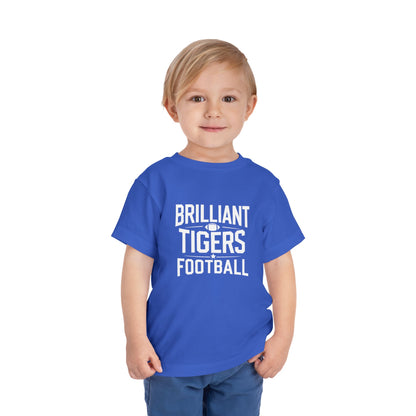 Toddler Tee \ Brilliant Tigers Football \ BTF1