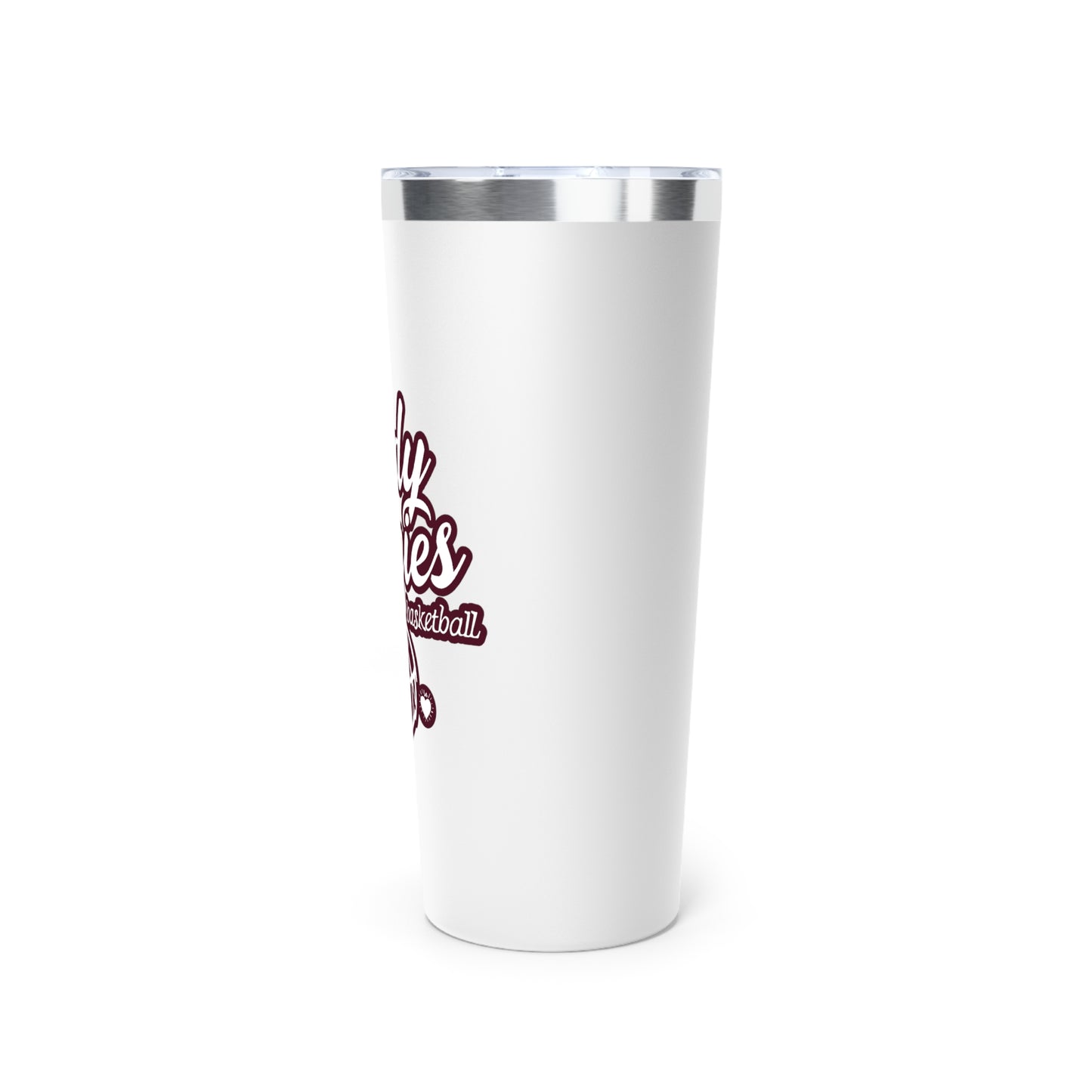 22oz Copper Insulated Tumbler \ Hamilton Aggies Basketball \ HABBG2