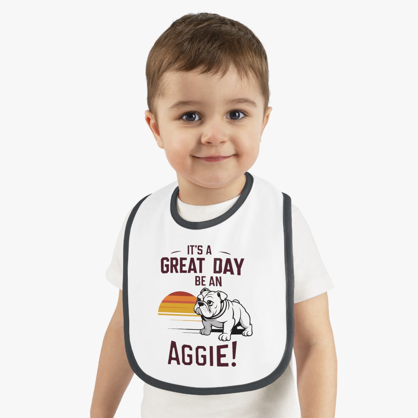 Baby Bib \ It's a Great Day to be an Aggie! \ GDA3