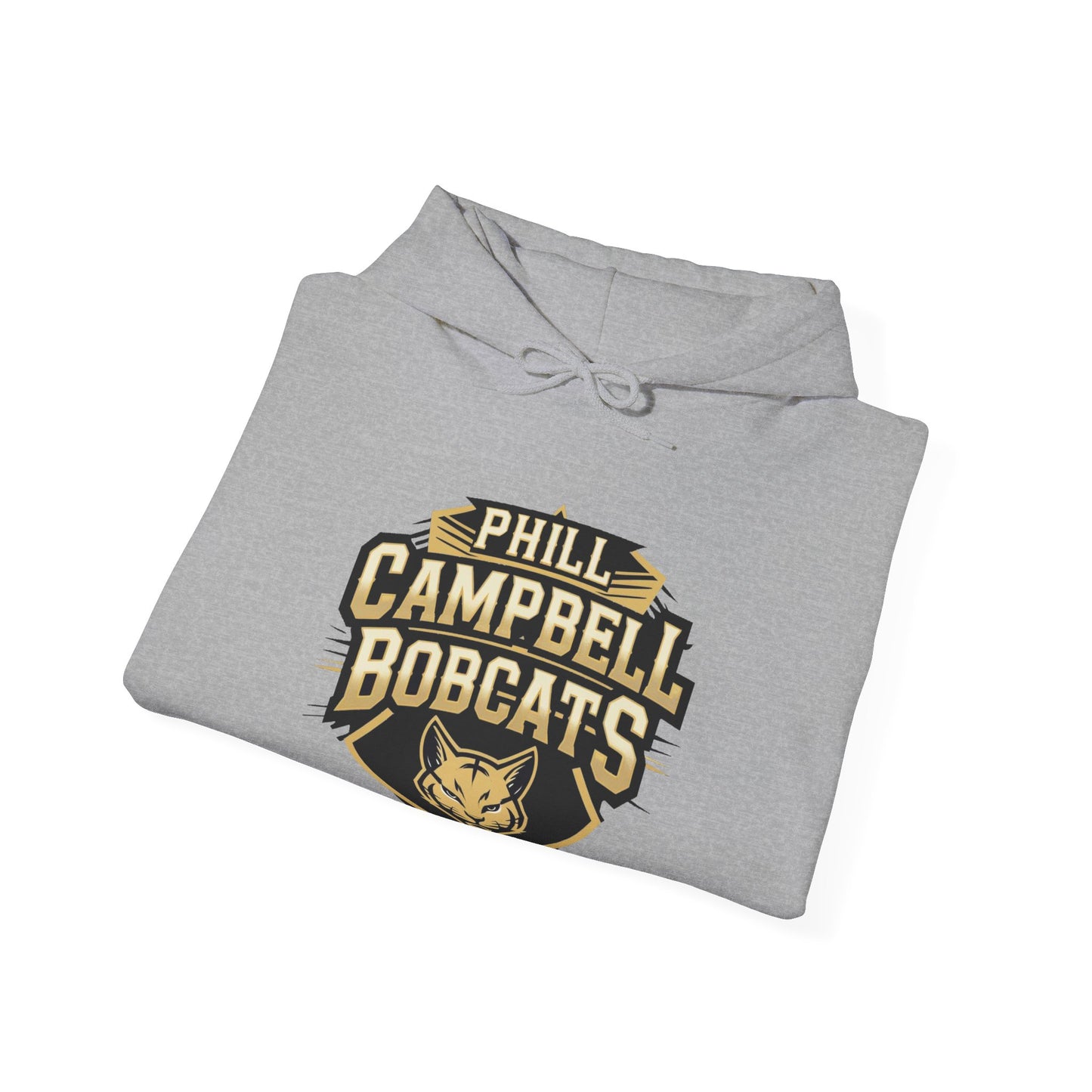 Adult Hoodie Sweatshirt \ Phill Campbell Bobcats \ PCB1