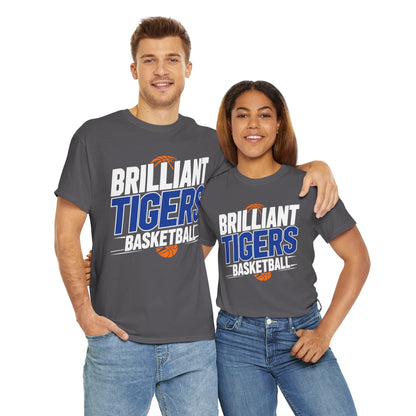 Adult Tee \ Brilliant Tigers Basketball \ BTBK1