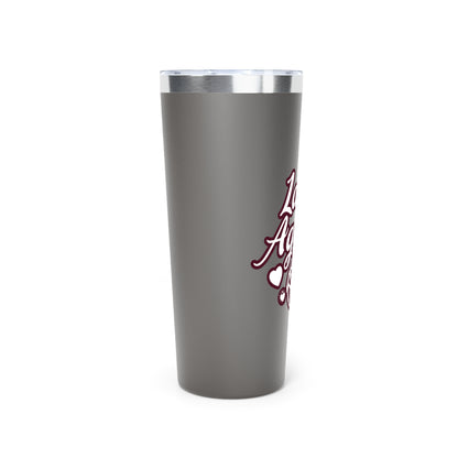 22oz Copper Insulated Tumbler \ Hamilton Aggies Basketball \ HABBG2