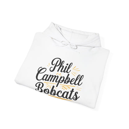 Adult Hoodie Sweatshirt \ Phil Campbell Bobcats \ PCBG2