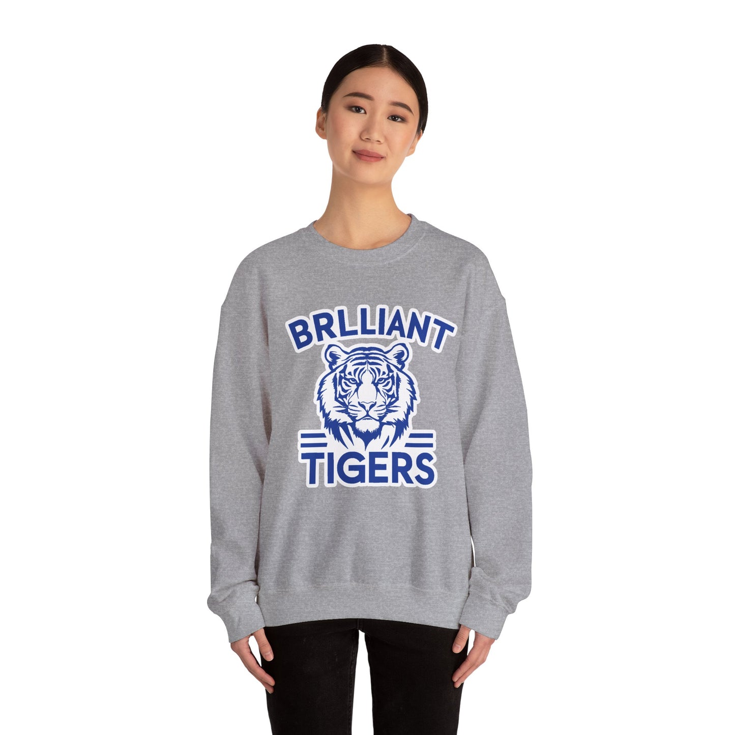 Adult Crewneck Sweatshirt \ Brilliant Tigers \ BT1