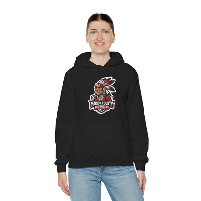 Adult Hooded Sweatshirt \ Marion County Red Raiders \ MC2