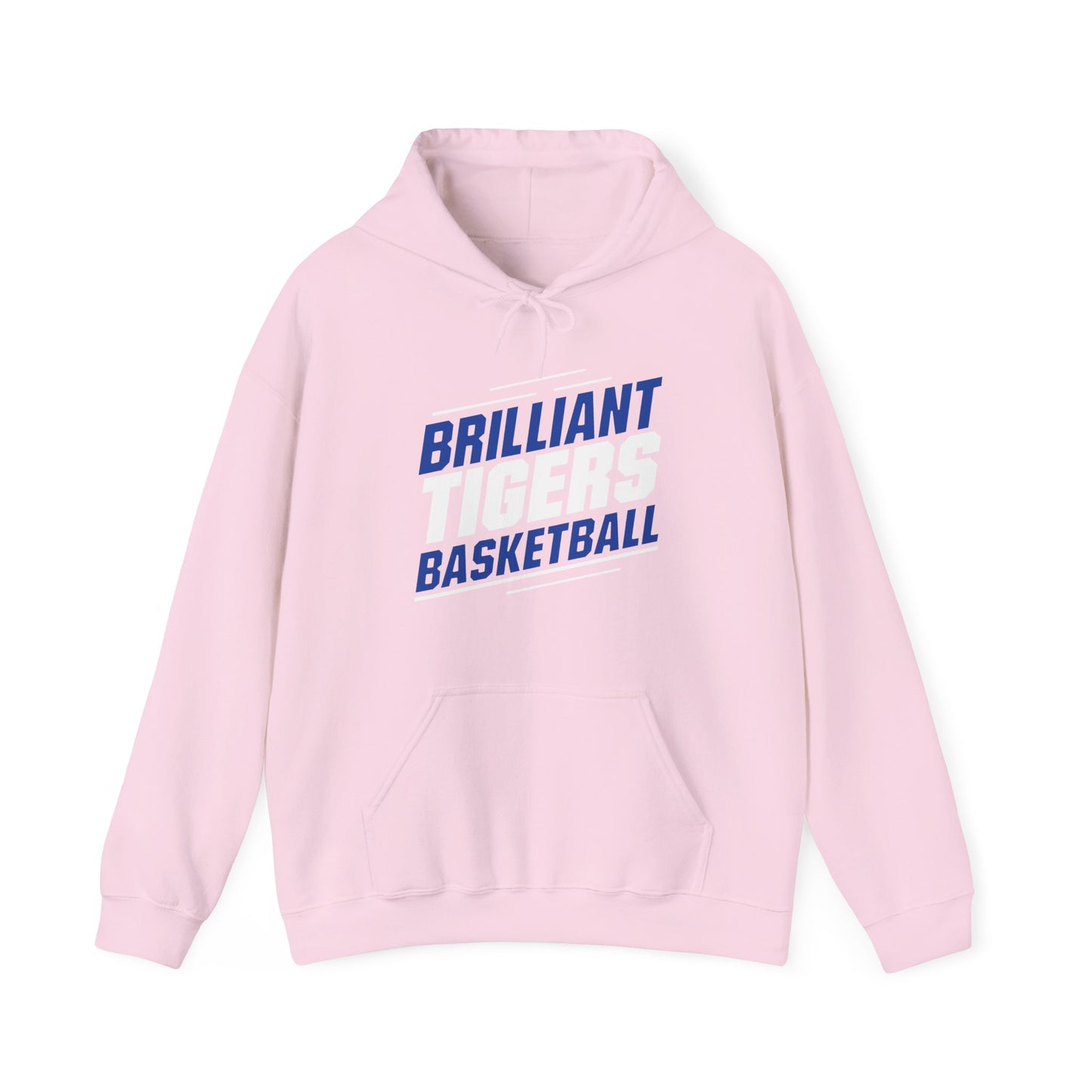 Adult Hoodie Sweatshirt \ Brilliant Tigers Basketball \ BTBK2