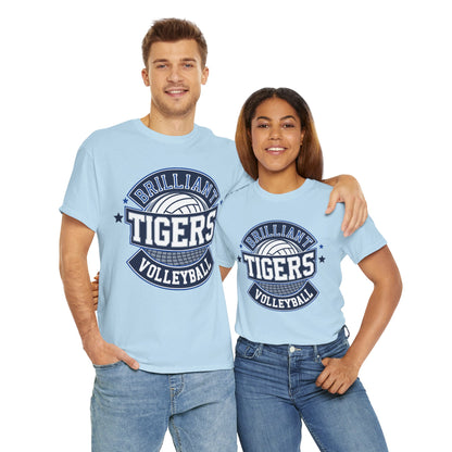 Adult Tee \ Brilliant Tigers Volleyball \ BTV1