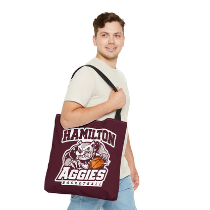 Tote Bag \ Hamilton Aggies Basketball \ HABB1
