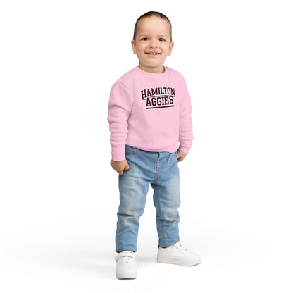 Toddler Crewneck Sweatshirt \ Hamilton Aggies \ HA2