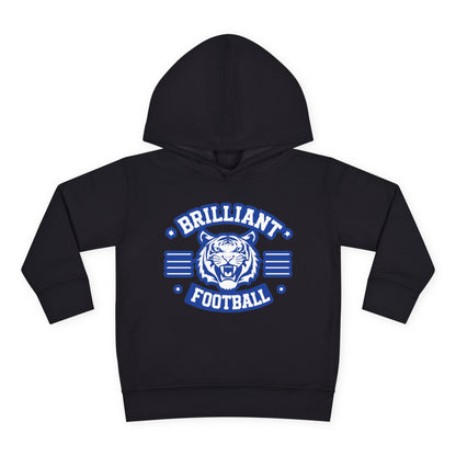 Toddler Hoodie Sweatshirt \ Brilliant Tigers Football \ BTF2