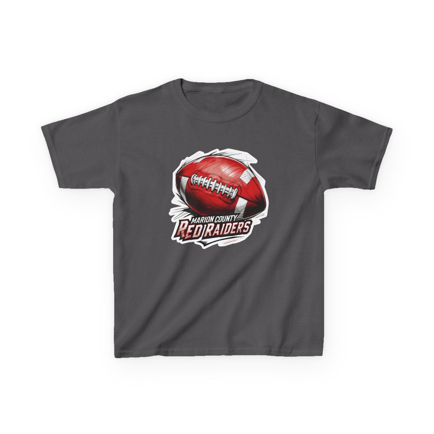 Youth Tee \ Marion County Red Raiders Football \ MCF1