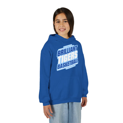 Youth Hoodie Sweatshirt \ Brilliant Tigers Basketball \ BTBK2