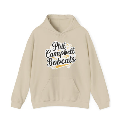Adult Hoodie Sweatshirt \ Phil Campbell Bobcats \ PCBG2