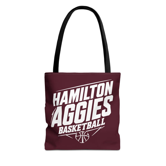 Tote Bag \ Hamilton Aggies Basketball \ HABK2