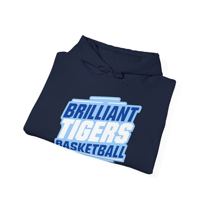 Adult Hoodie Sweatshirt \ Brilliant Tigers Basketball \ BTBK2