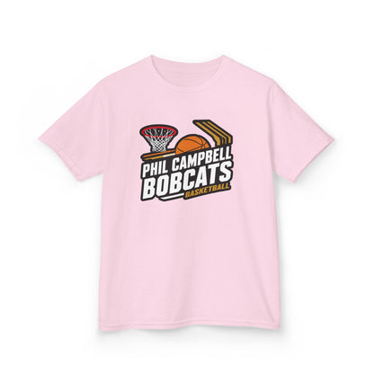 Youth Tee \ Phil Campbell Bobcats Basketball \ PCBBK1