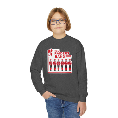 Youth Crewneck Sweatshirt \ Marion County Red Raiders Band \ MCB1