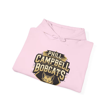 Adult Hoodie Sweatshirt \ Phill Campbell Bobcats \ PCB1