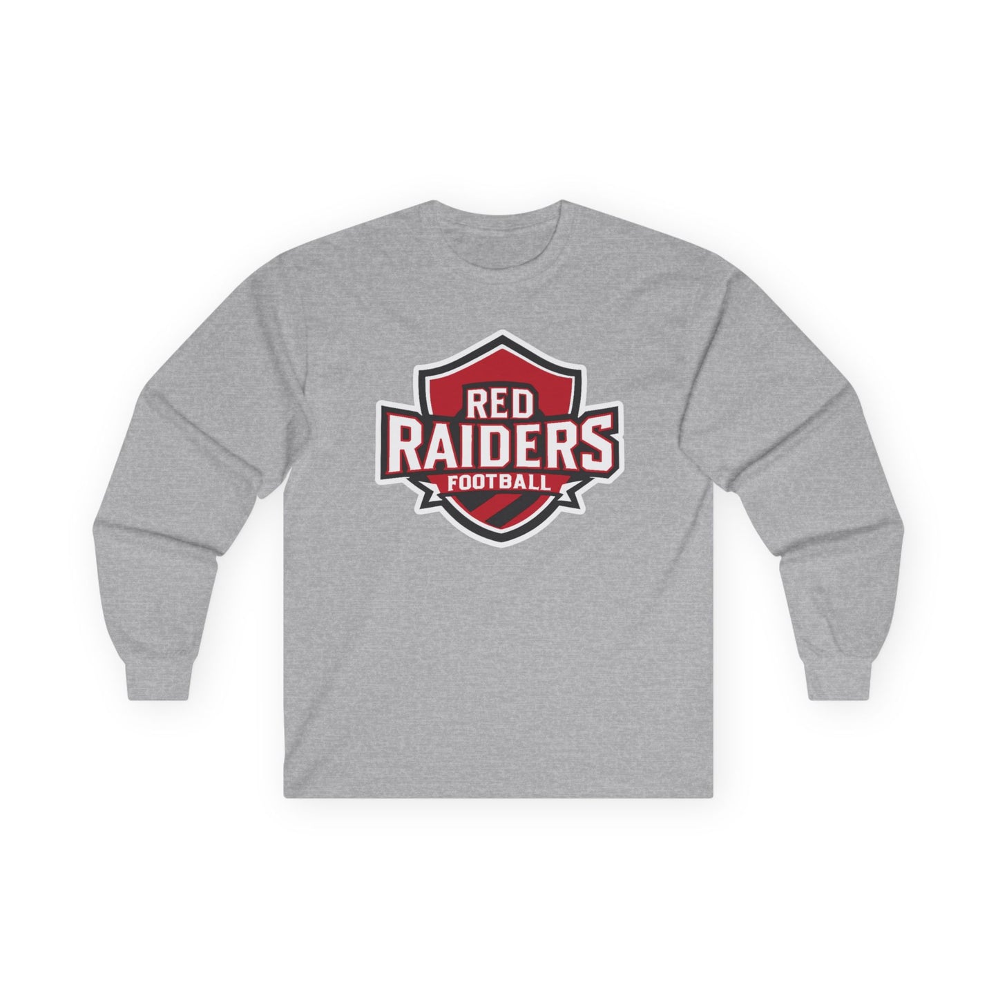Adult Long Sleeve Tee \ Marion County Red Raiders Football \ MCF2