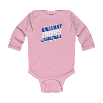 Long Sleeve Baby Bodysuit \ Brilliant Tigers Basketball \ BTBK2