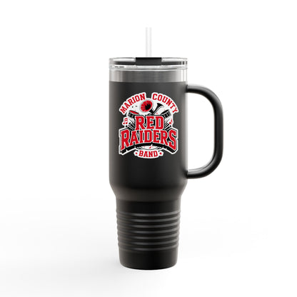40oz Insulated Tumbler \ Marion County Red Raiders Band \ MCB2