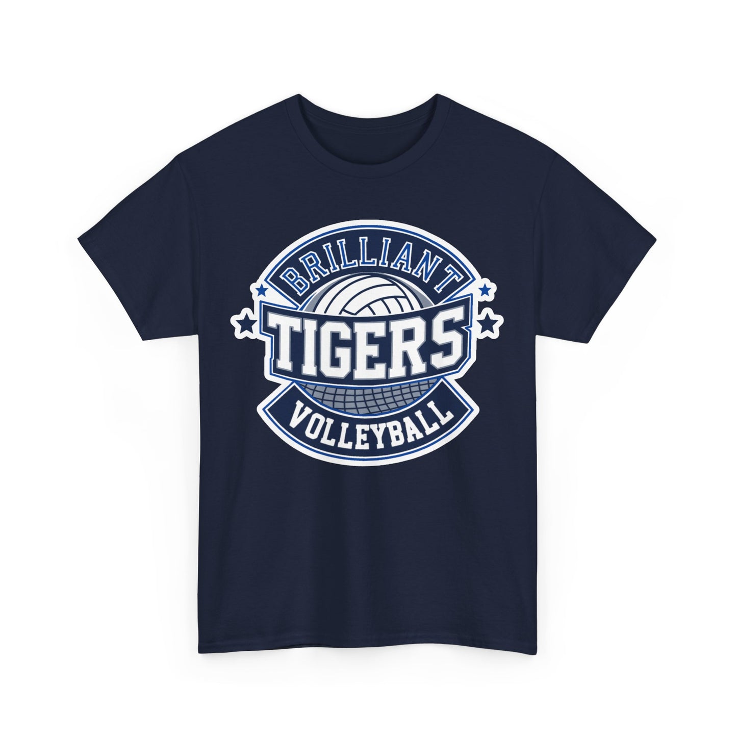 Adult Tee \ Brilliant Tigers Volleyball \ BTV1