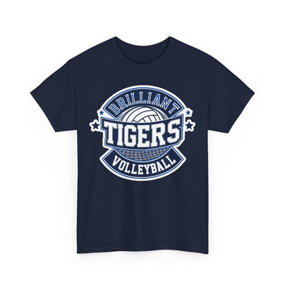 Adult Tee \ Brilliant Tigers Volleyball \ BTV1