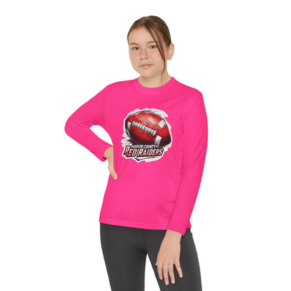 Youth Long Sleeve Tee \ Marion County Red Raiders Football \ MCF1