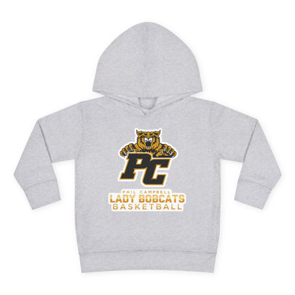 Toddler Hoodie Sweatshirt \ Phil Campbell Bobcats Basketball \ PCBBKG1