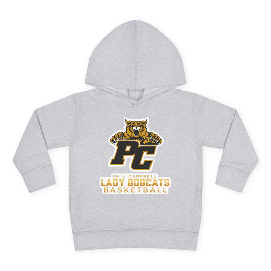 Toddler Hoodie Sweatshirt \ Phil Campbell Bobcats Basketball \ PCBBKG1
