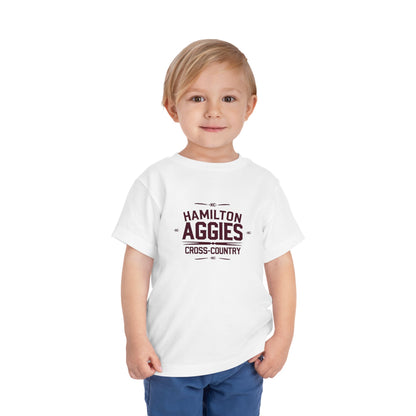 Toddler Tee \ Hamilton Aggies Cross-Country \ HCC1