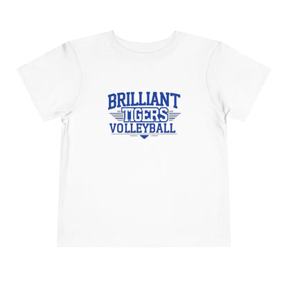 Toddler Tee \ Brilliant Tigers Volleyball \ BTV2