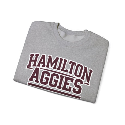 Adult Crewneck Sweatshirt \ Hamilton Aggies \ HA2