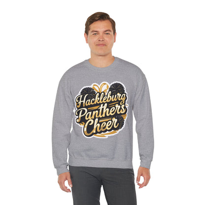 Adult Crewneck Sweatshirt \ Hackleburg Panthers Cheer \ HPC2