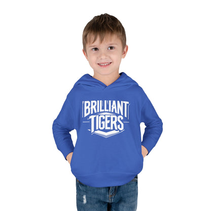 Toddler Hoodie Sweatshirt \ Brilliant Tigers \ BT2