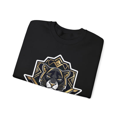 Adult Crewneck Sweatshirt \ Hackleburg Panthers \ HP1