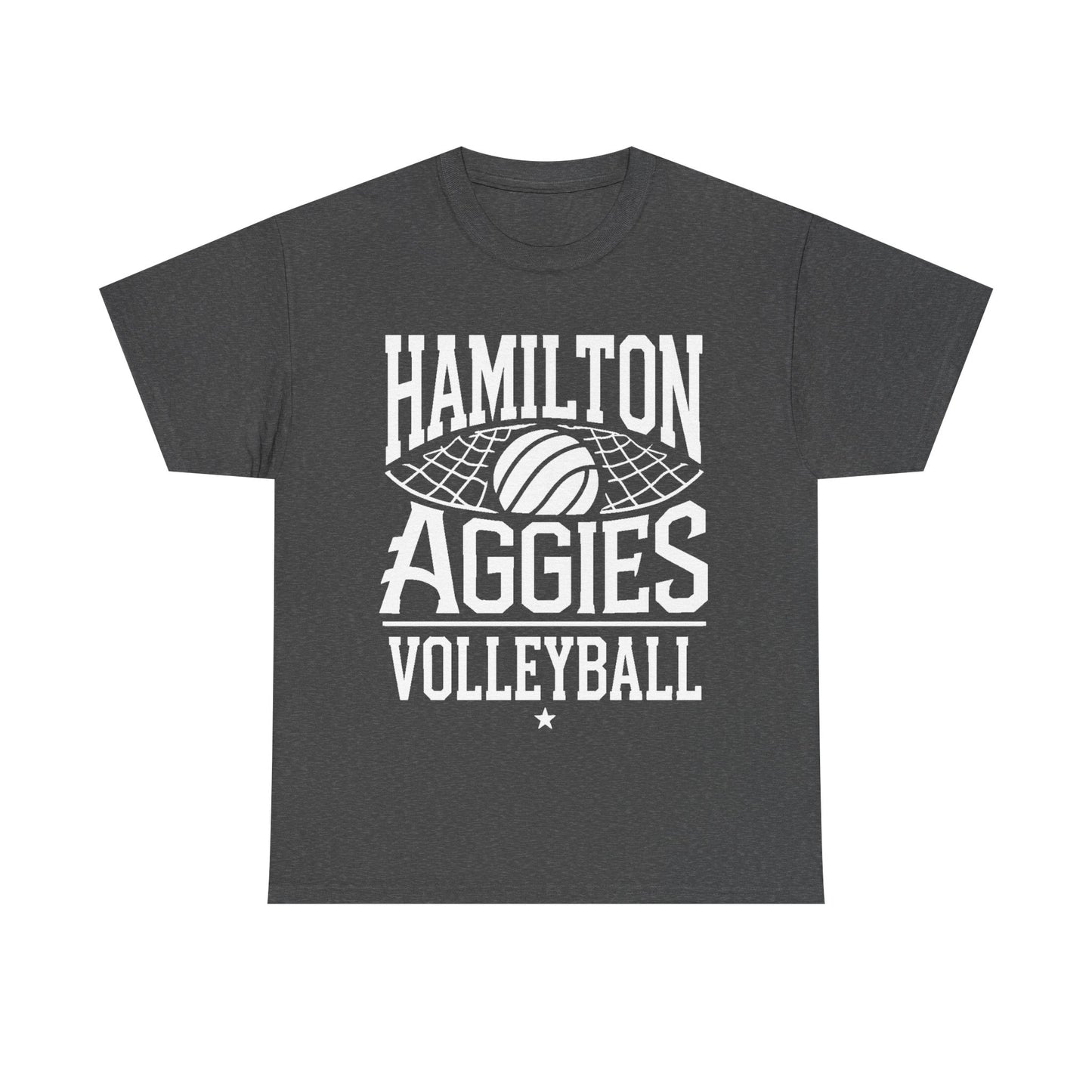 Adult Tee \ Hamilton Aggies Volleyball \ HAV2