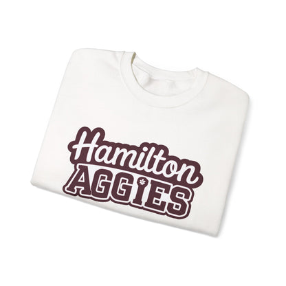 Adult Crewneck Sweatshirt \ Hamilton Aggies \ HAG2