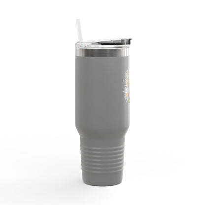 40oz Insulated Tumbler \ Hackleburg Panthers Cheer \ HPC1