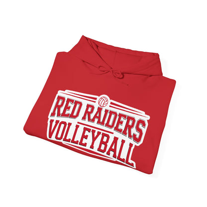 Adult Hoodie Sweatshirt \ Marion County Red Raiders Volleyball \ MCV2