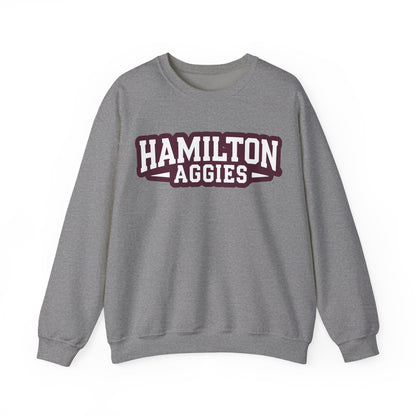 Adult Crewneck Sweatshirt \ Hamilton Aggies \ HA3
