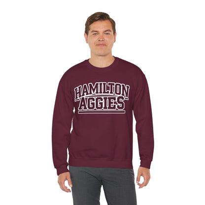 Adult Crewneck Sweatshirt \ Hamilton Aggies \ HA2