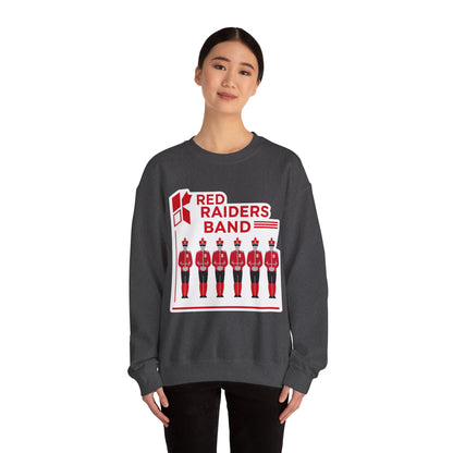 Adult Crewneck Sweatshirt \ Marion County Red Raiders Band \ MCB1