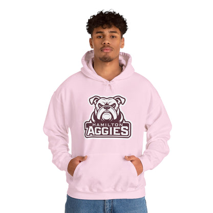 Adult Hoodie Sweatshirt \ Hamilton Aggies \ HA4